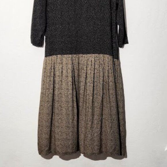 AHNI Women's Drop Waist Wearable Art Dress Size Large - Picture 9 of 9